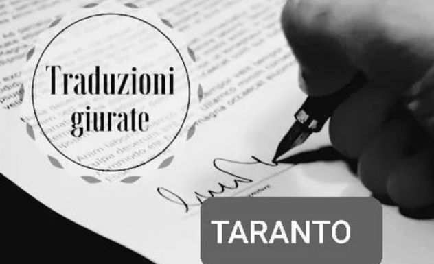 Traduzioni legali e giurate Taranto