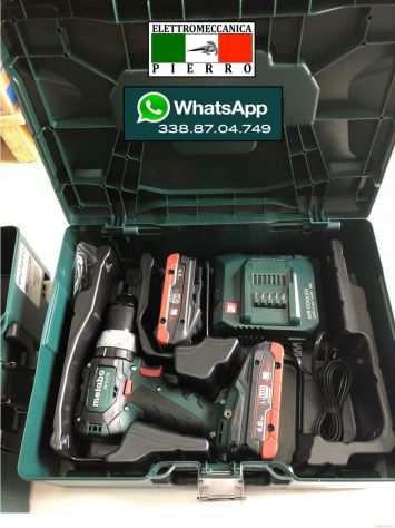 Trapano-avvitatore a percussione a batteria SB 18 LTBL METABO