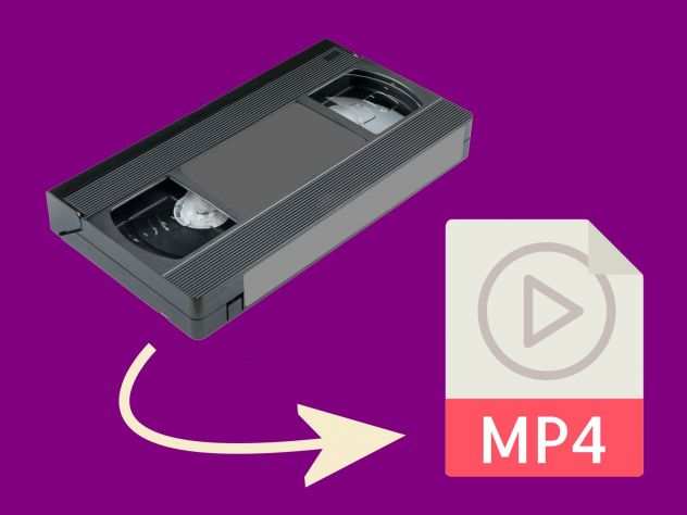 Trasforma cassette VHS in mp4