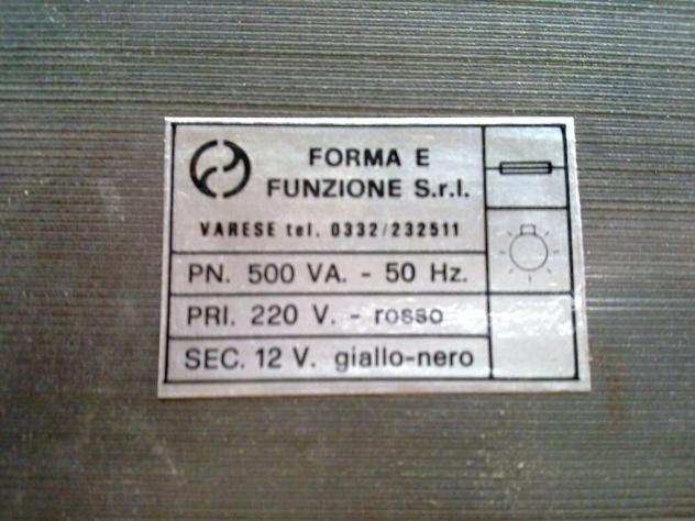 Trasformatore monofase 220 V primario- 12 V