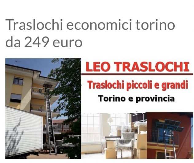 Traslochi Torino