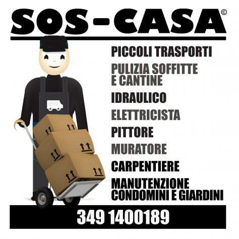 trasportiamo, ripariamo, aggiustiamo, ristrutturiamo, nessun problema sos casa