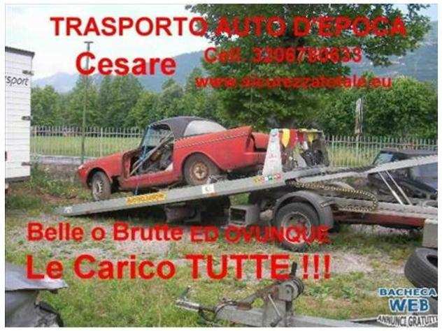 trasporto auto depoca Italia ed estero Euro 1