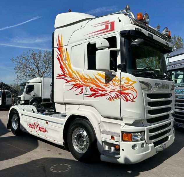 Trattore Scania R 520, V8, anno 2014, euro 6