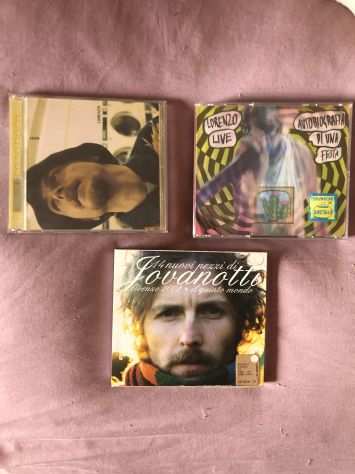 Tre cd Lorenzo Jovanotti