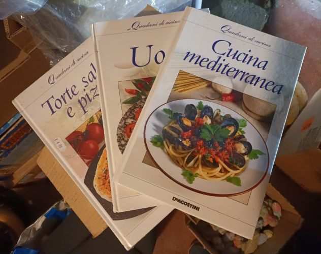 Tre libri di cucina