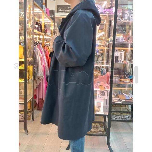 Trench u mackintosh blu cappuccio Taglia 48