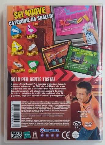 TRIVIAL PURSUIT XTREME DVD TV GAMES PARKER ITALIANO COME NUOVO