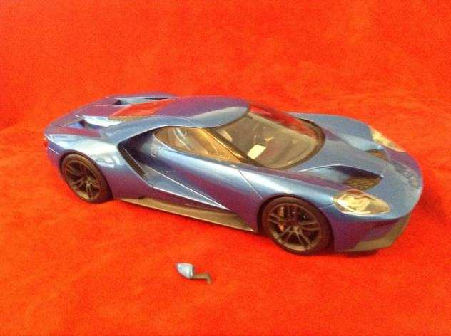 TrueScale Miniatures 118 - 1 - Modellino di auto sportiva - Top Speed ref. TS0004 Ford GT Coupeacute Berlinetta quotFord Performancequot 2015 mete. blue