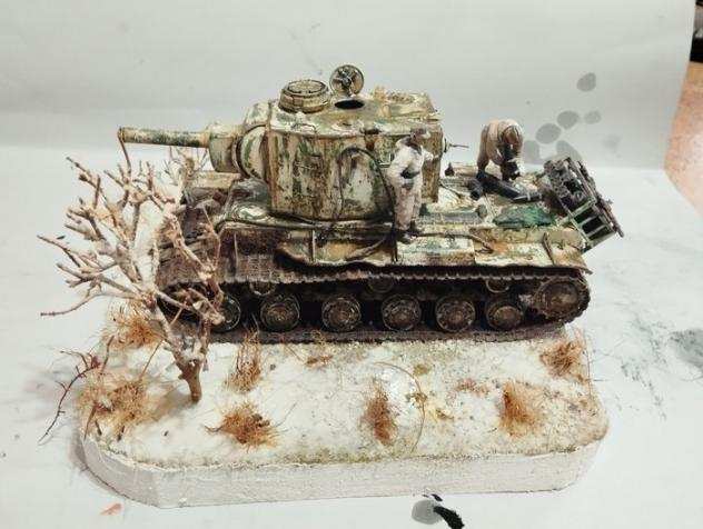 Trumpeter - Diorama KV-2 preda bellica tedesca WW2 - 2000-2010 - Asia