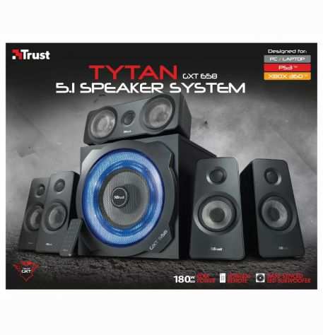 Trust GXT 658 Tytan Sistema altoparlanti surround 5.1