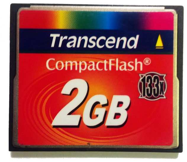 TS2GCF133, Compact Flash Transcend 2GB, 133x (stock 3)