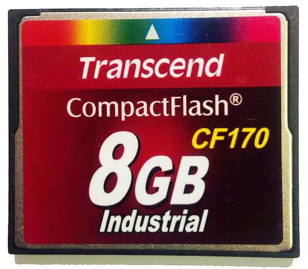 TS8GCF170, Compact Flash Transcend 8GB, 170x (stock 19)