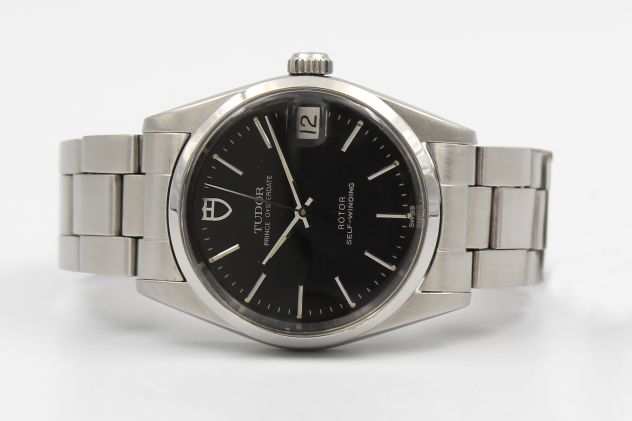 Tudor Prince Oysterdate Ref. 74300 Anni 80 Acciaio Carica Automatica Black Dial