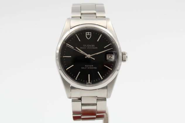 Tudor Prince Oysterdate Ref. 74300 Anni 80 Acciaio Carica Automatica Black Dial