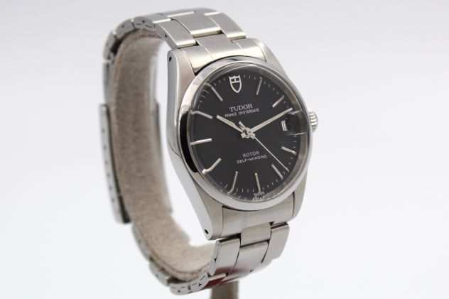 Tudor Prince Oysterdate Ref. 74300 Anni 80 Acciaio Carica Automatica Black Dial