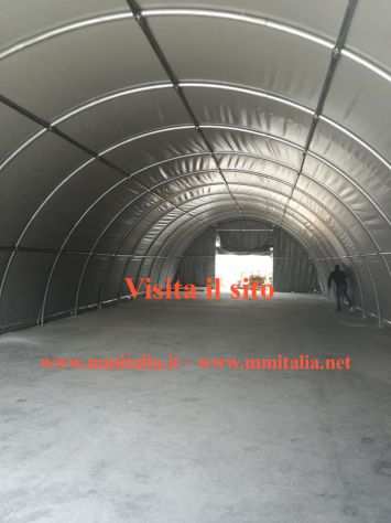 Tunnel Agricoli Tenso Coperture per Serra 9,15 x 26 x 4,5 Professionali a Forliacute