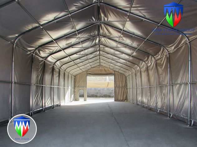 Tunnel Hangar Strutture Mobili 10 x 18 x 5,50 mt. MM Italia
