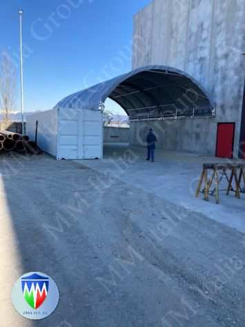 Tunnel su container - muri , new jersey 12 x 12 x 7,10 mt.