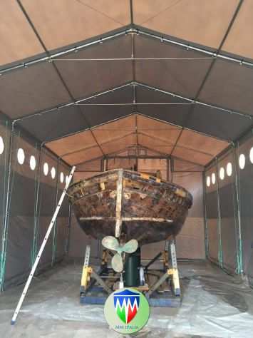 Tunnel Tendoni 8 x 12 x 4 mt. per rimessaggio Yacht , Barche Mezzi a Venezia