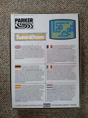 TUTANKHAM - Intellivision - Parker Brothers