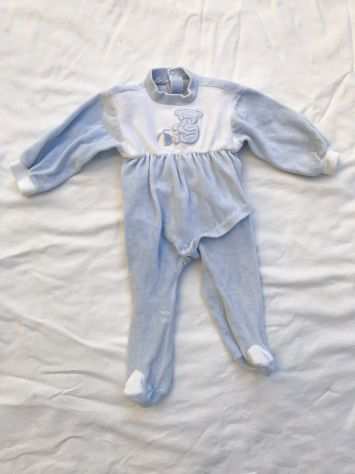 tutina per bambino di colore azzurro chiaro