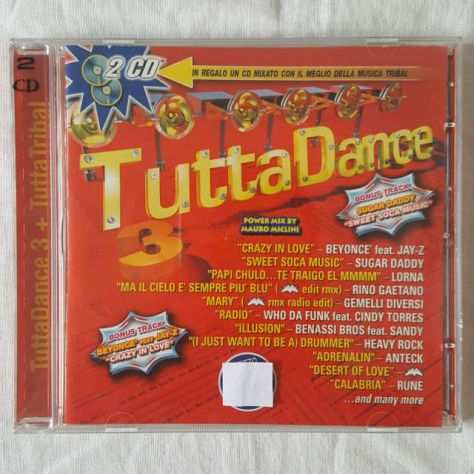 TuttaDance 3  TuttaTribal - Power Mix By M.Miclini - 2CD Originali - TRACCIATA