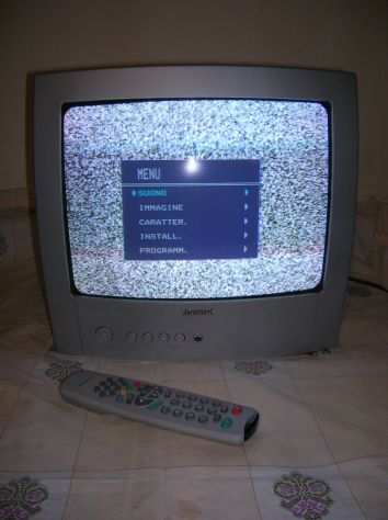 tv color 14 pollici con telecomando