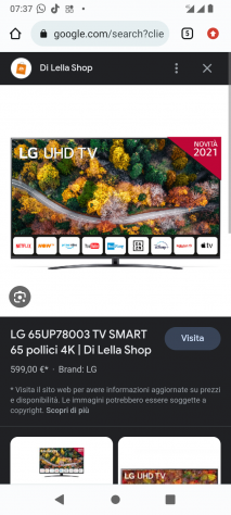 TV lg 65