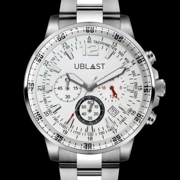 Ublast - Street Race Chronograph - UBSR43SWH - Uomo - New
