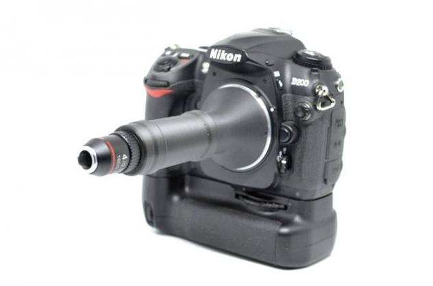 UFOGRAPHY MAP2s STING 150mm Microscope Close-up 4x Kit Nikon F (no camera incl.) Obiettivo macro