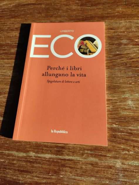 Umberto Eco, Percheacute i libri allungano la vita, La Repubblica