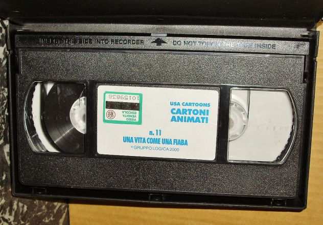 una vita come una fiaba Le Meravigliose Favole Di Andersen cartoni animati VHS