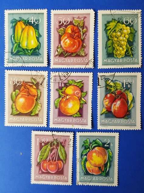 UNGHERIA 1954 Fiera Agricola Nazionale francobolli