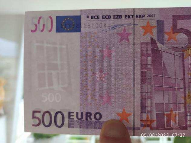 Unione Europea - Italia - 500 Euro 2002 - Duisenberg J001
