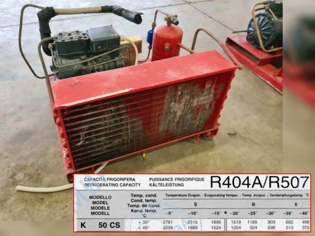 unitagrave condensante Dorin K50CS da 0.50HP usata