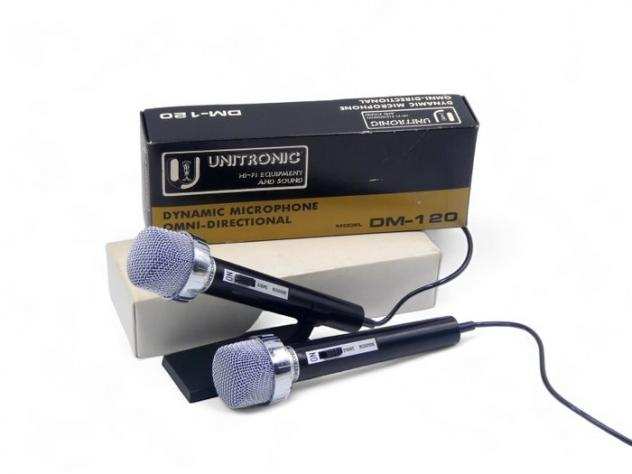 Unitronic - Dynamic Microphone Omni -Directional  MODEL DM 120 Microfono dinamico