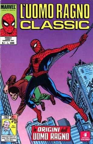 Uomo Ragno Classic (Star Comics) dal n. 1 al n. 15, da COLLEZIONISTA