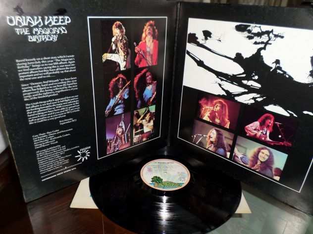 URIAH HEEP - The Magicians Birthday - LP  33 giri 1972 1deg St. Italy Gatefold