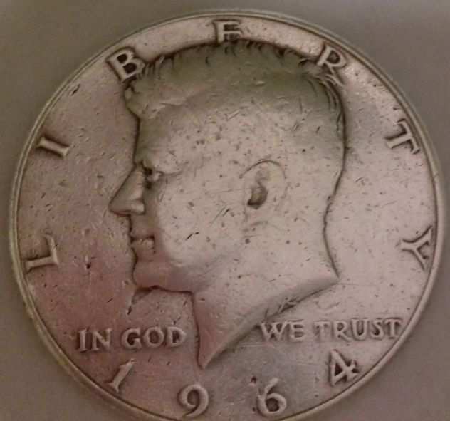 USA Half Dollar Kennedy 1964