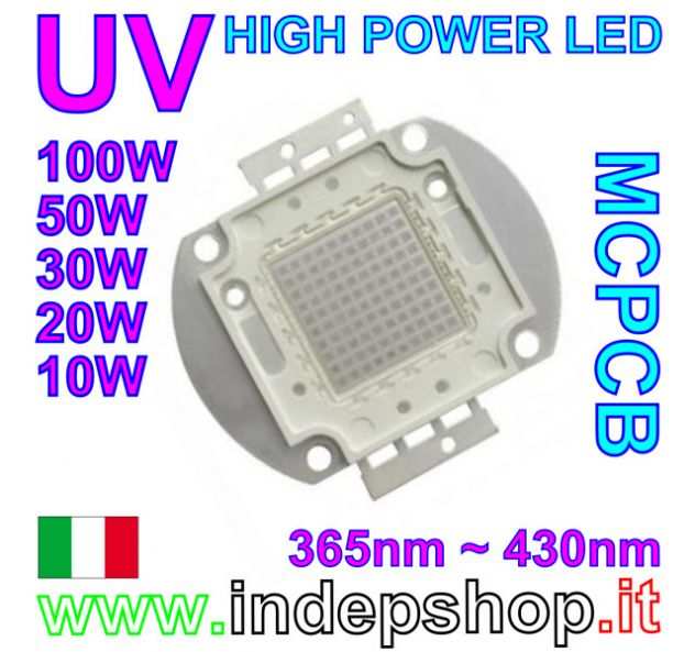 UV Power LED - Led ultravioletto