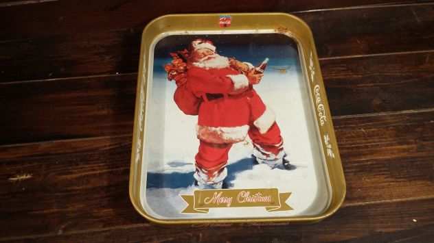 V172 vcassoio latta riuso Coca Cola Babbo Natale