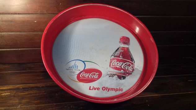 V538 riuso vassoio Coca Cola olimpiadi Torino