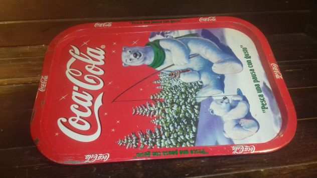 V585 vassoio Coca Cola neve