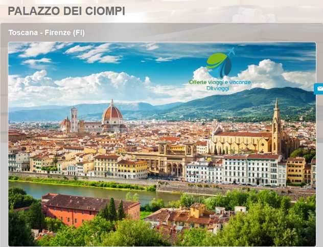 Vacanza a Firenze Palazzo dei Ciompi sconto dltviaggi - dltclub