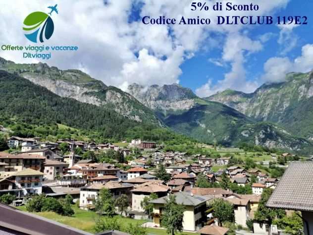 Vacanze a San Lorenzo Dorsino sulle Dolomiti con codice sconto DLTVIAGGI DLTCLUB
