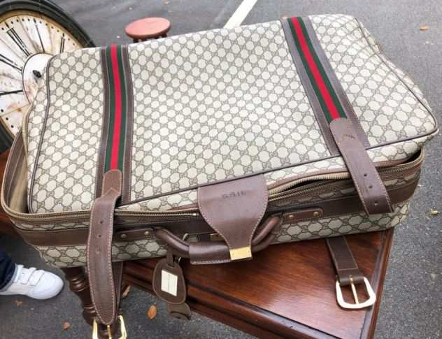 Valigia monogram GUCCI, vintage