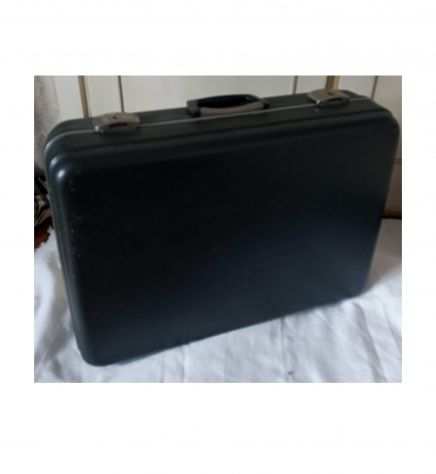 VALIGIA RIGIDA VINTAGE COLORE NERO