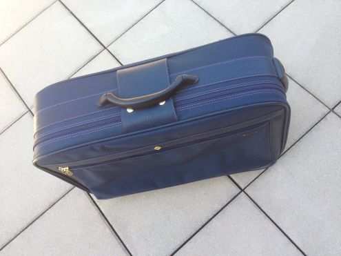 Valigia Samsonite blu