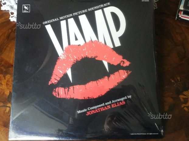 VAMP lp original motion picture soundtrack U.s.a. 1986 NUOVOmaisuonato